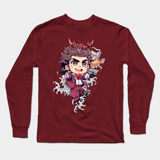 Ichiban and Nancy Long Sleeve T-Shirt by sarahchibi